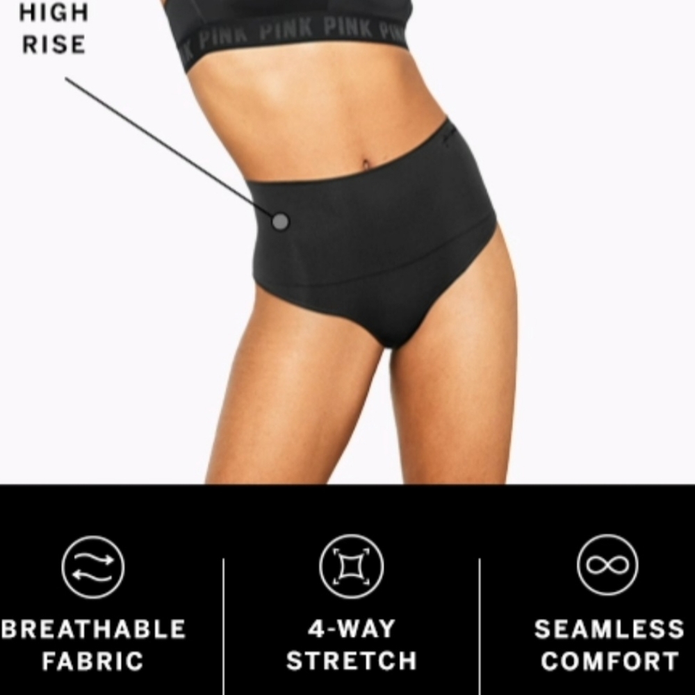 NWT VS PINK THONG SIZE LARGE
